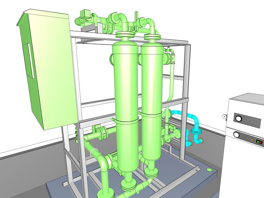 3DCADによる可視化設計